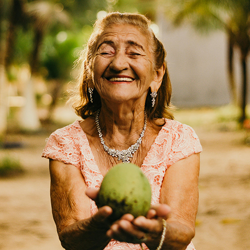 Woman Smiling